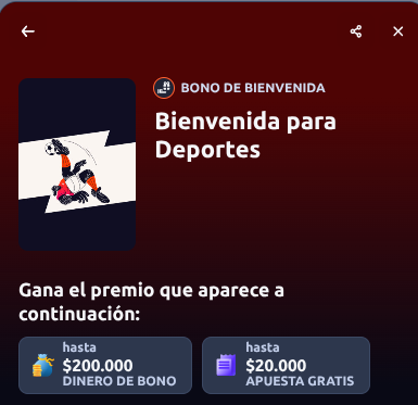 Betano bono de bienvenida