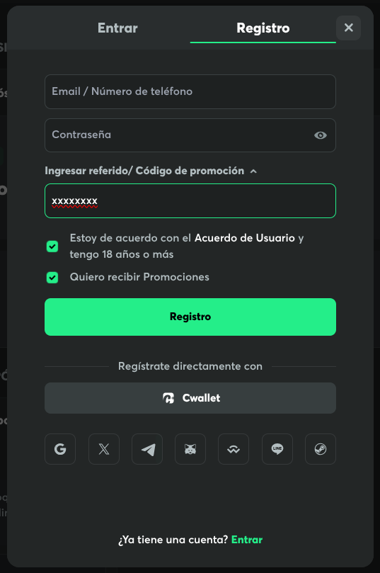 C&oacute;digo promocional BC Game&nbsp;