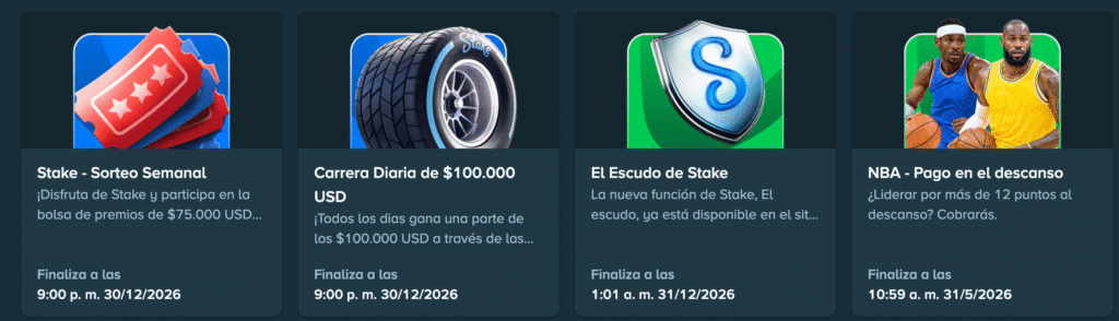 bonos mensuales de Stake M&eacute;xico