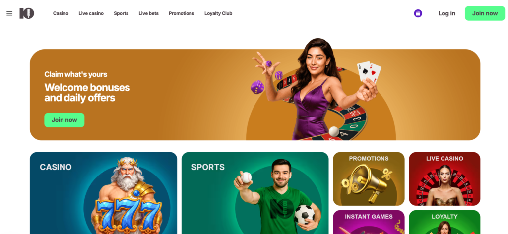 homepage 10bet
