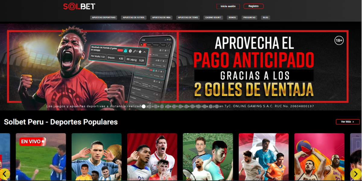 C&oacute;digo promocional Solbet