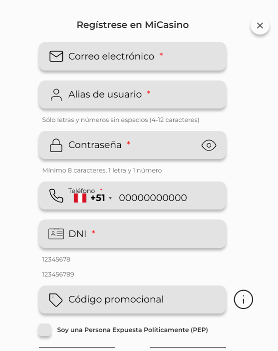 Micasino Mejores c&oacute;digos promocionales