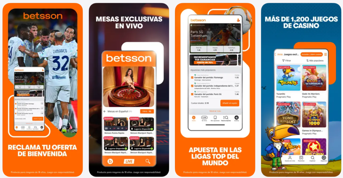 Betsson app Requisitos del Sistema/Compatibilidad